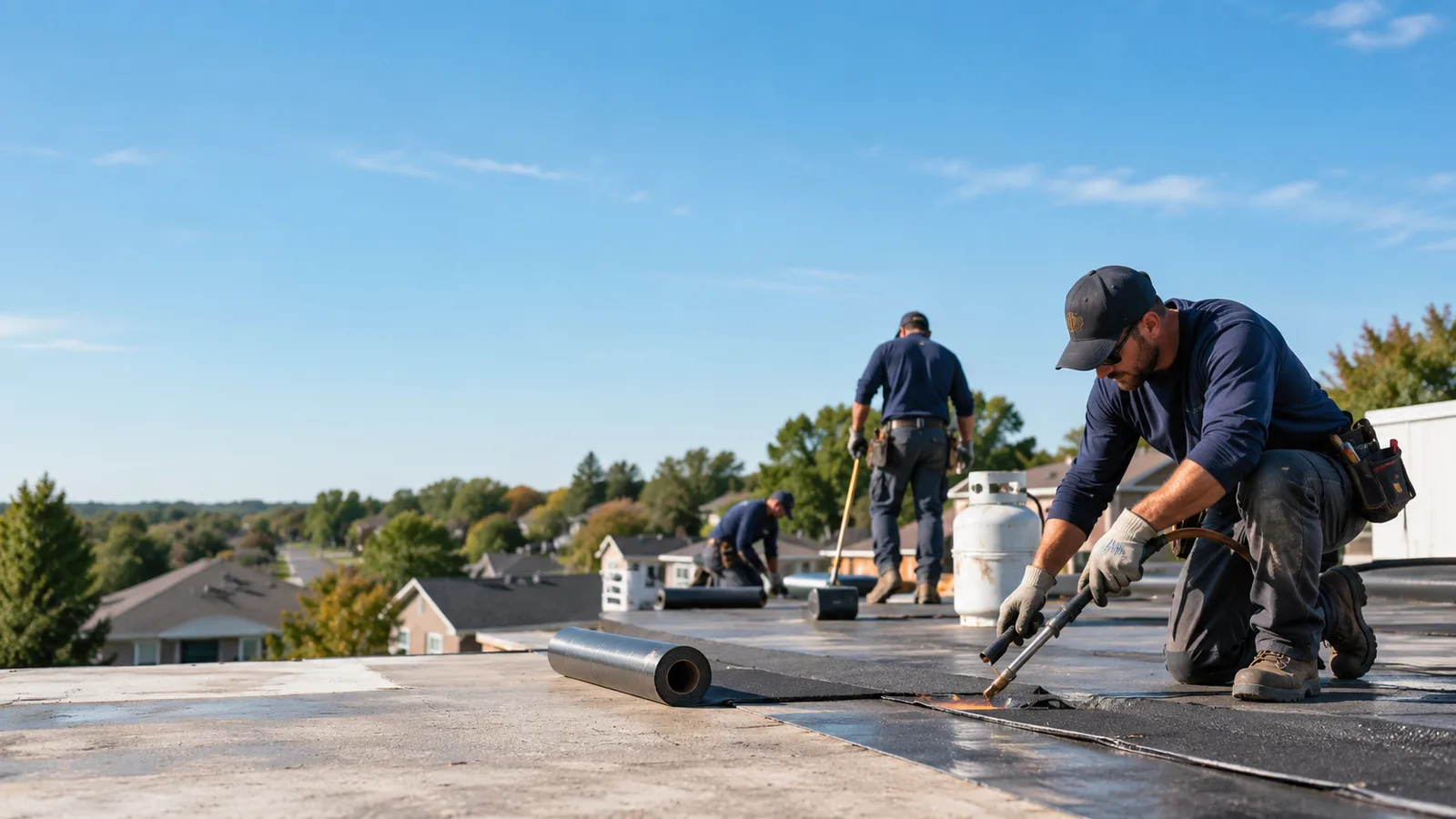 Flat Roof Leak Repair providers in Bimble, KY